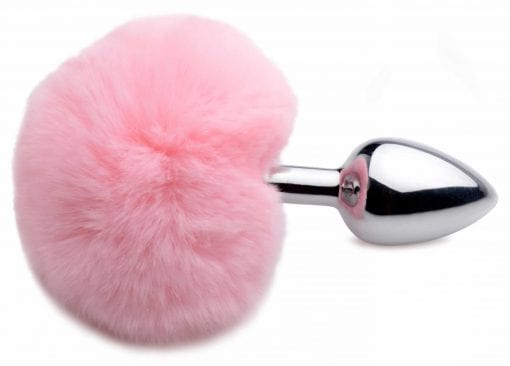 Fluffy Bunny Tail Anal Plug - Image 3