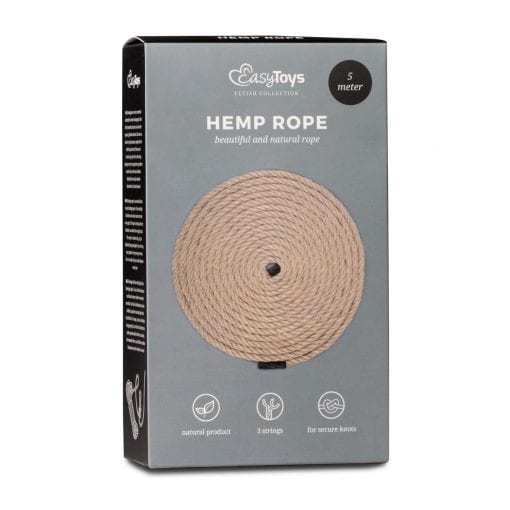 Bondage Rope Hemp 5m - Image 2