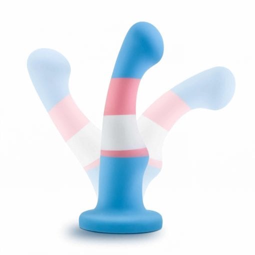 Avant Pride P2 True Blue Silicone Dildo - Image 6