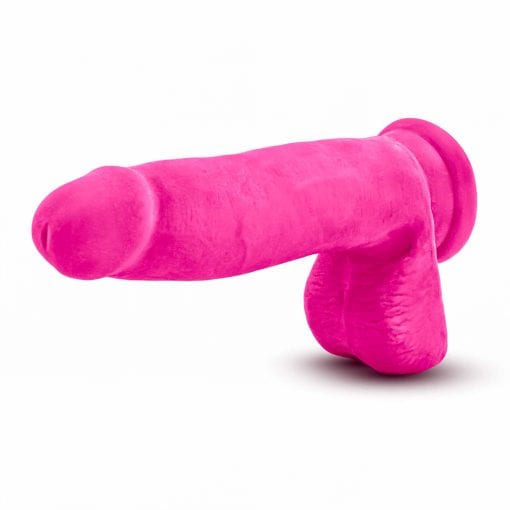 Au Naturel Bold Pleaser 7in Dildo Pink - Image 4