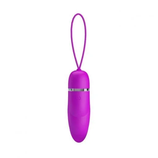 Vibrating Egg Battery "Edwina" Purple