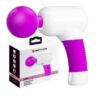 Rechargeable Massager "Magic Gun" Purple & White