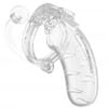 Model 11 - Chastity - 4.5" - Cage with Plug - Transparent