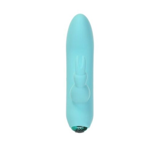 Alices Bunny Rechargeable Bullet w Rabbit Sleeve Teal - Image 2