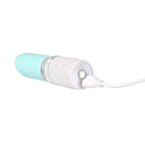 Pillow Talk Lusty Flickering Massager Teal - Image 3