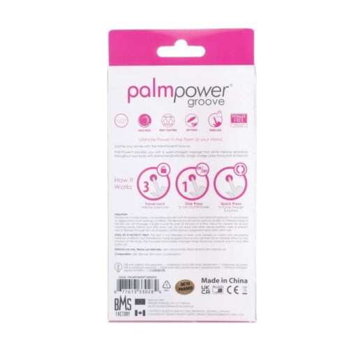 PalmPower Groove Mini Wand Fuchsia - Image 3