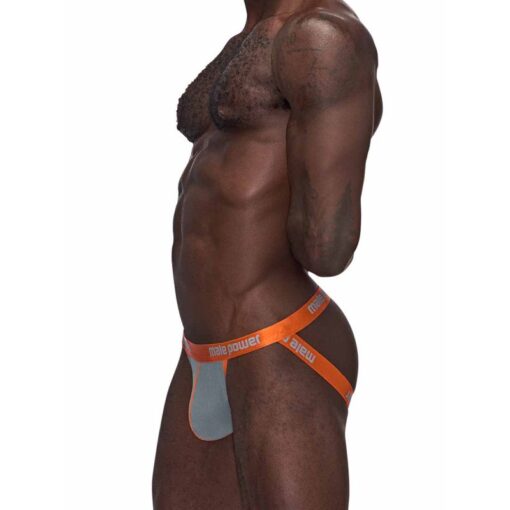 Male Power Casanova Uplift Jock Grey - Image 2