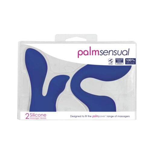 PalmSensual Massager Heads Blue (For use with PalmPower) - Image 2