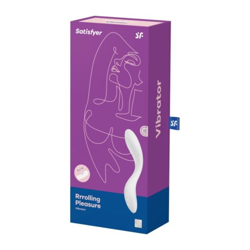 Satisfyer Rrrolling Pleasure G-Spot Vibrator White - Image 4