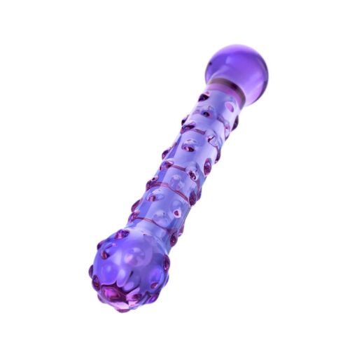 Sexus Glass Dildo Duo Pink 19.6cm - Image 3