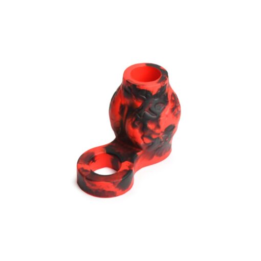 Hell Hound Silicone Penis Sleeve and Ball Stretcher