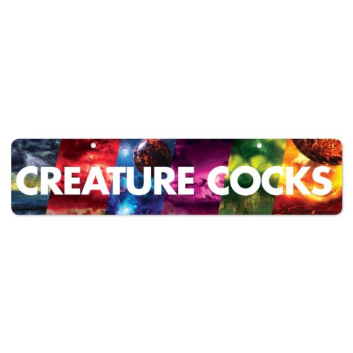 Creature Cocks Promotional Sign