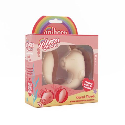 Unihorn Massager C Horse Coral Throb