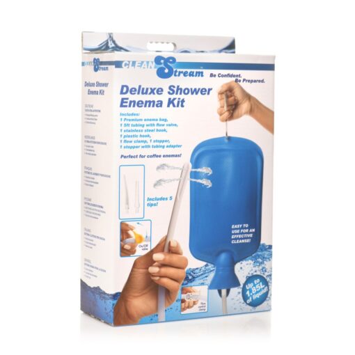 Deluxe Shower Enema Bag and Nozzle Kit - Image 11