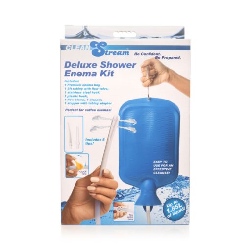 Deluxe Shower Enema Bag and Nozzle Kit - Image 13