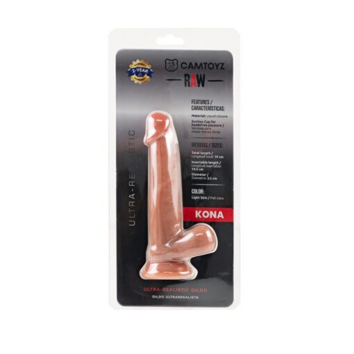 Ultra Realistic 19cm Silicone Dildo Kona - Image 4