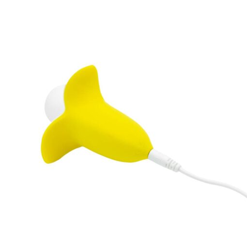 Banana Bliss 13cm Silicone Slimline Vibrator Massager - Image 3