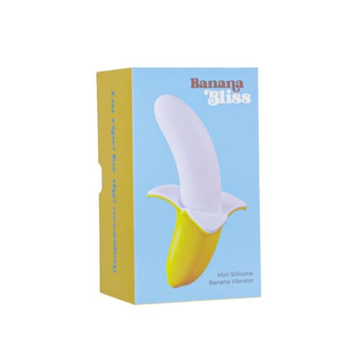 Banana Bliss 13cm Silicone Slimline Vibrator Massager - Image 4