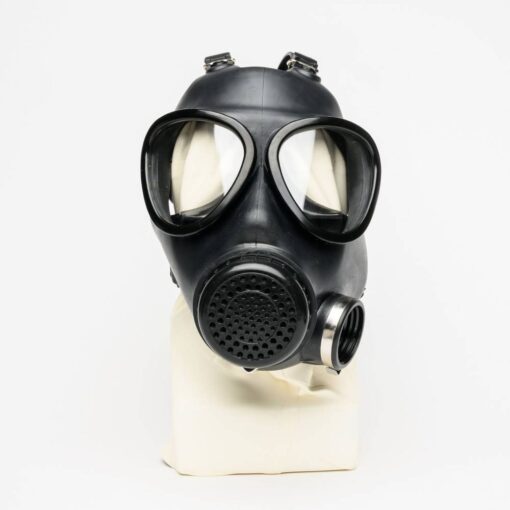 Military Adjustable Strap Rubber Gas Mask