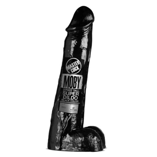 Moby Giant 1m Dildo Black